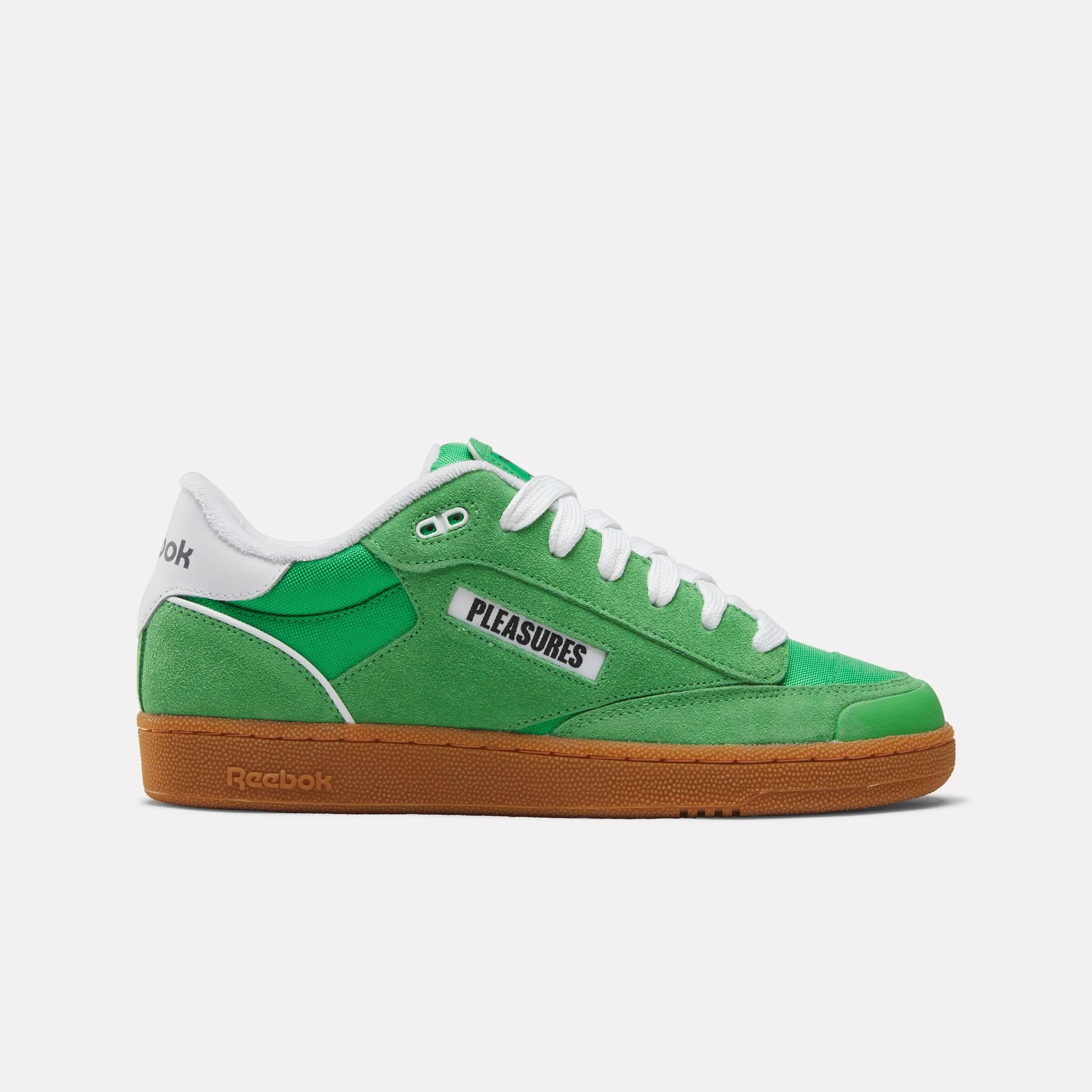 Reebok X Pleasures Club C Bulc Sportgreen/Green/White