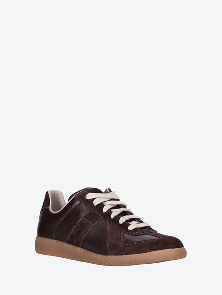 Replica leather sneakers