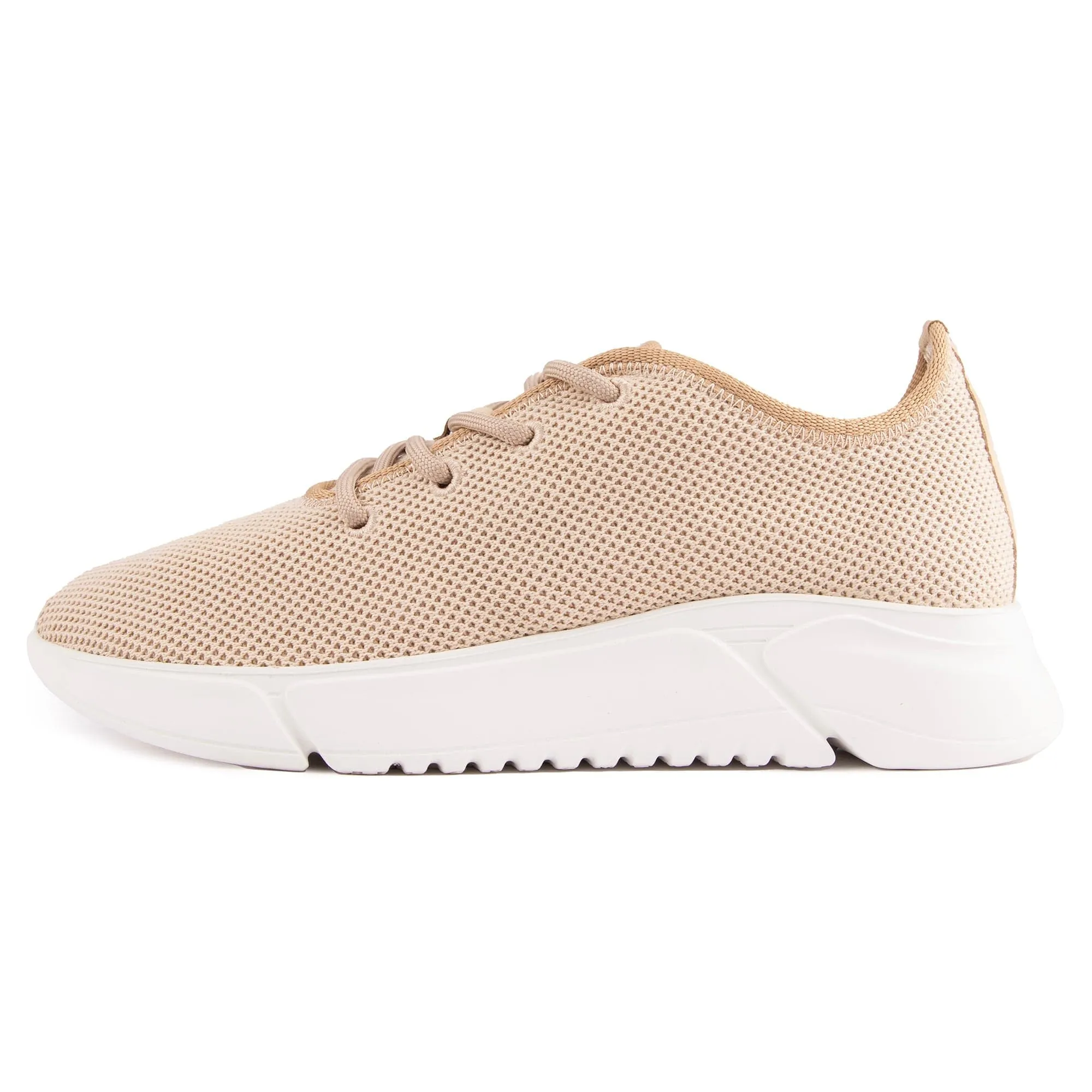 Rumex Women's Vegan Runner Sneakers | Natural