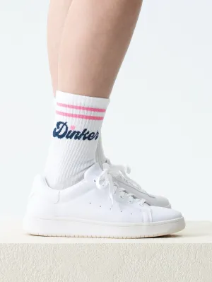 Shiraleah "Dinker" Sport Socks, White