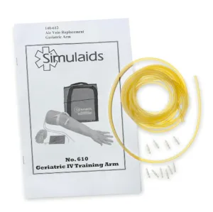 Simulaids Geriatric IV Training Arm Replacement Veins