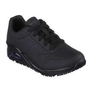 Skechers Work Womens Uno Slip Resistant Trainers Black 40 - BA004-7