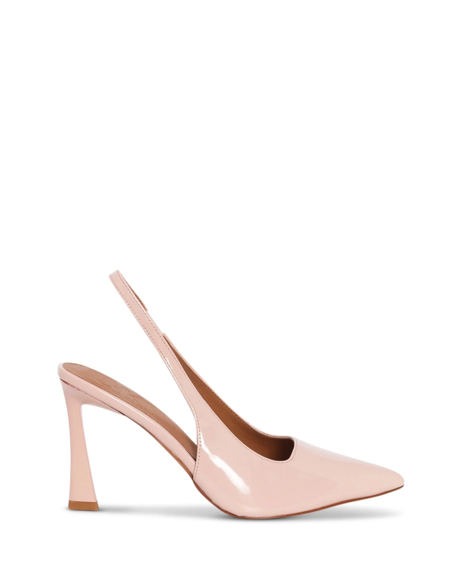 SKIN FOOTWEAR GENEVA SLING BACK POINTED TOE HEEL