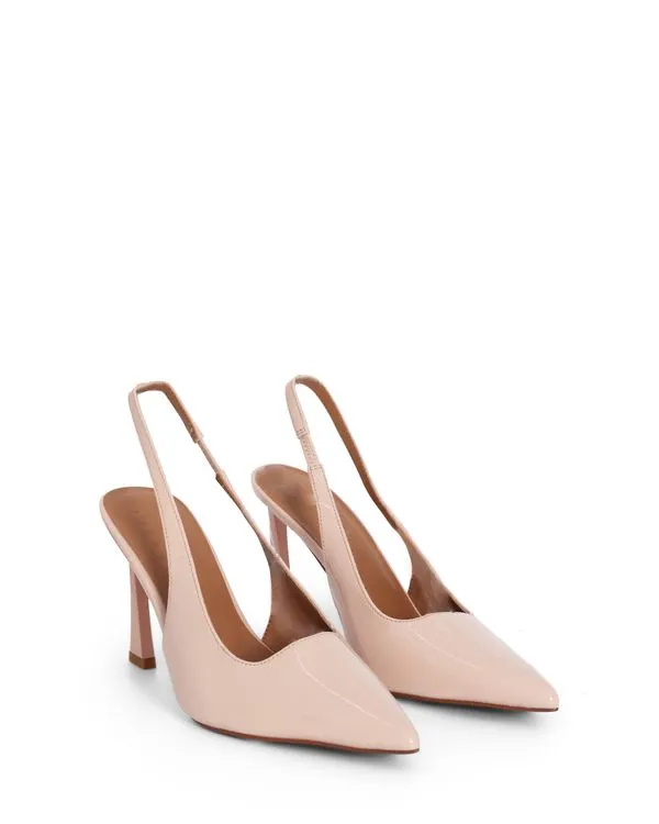 SKIN FOOTWEAR GENEVA SLING BACK POINTED TOE HEEL