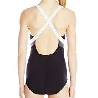 Speedo Flow Active Chlorine Resistant One Piece Black