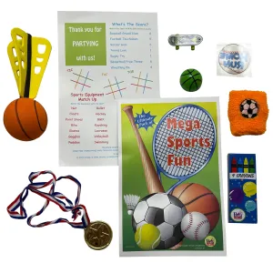 Sports Party Mega Fun Favor Bag - 50/Case