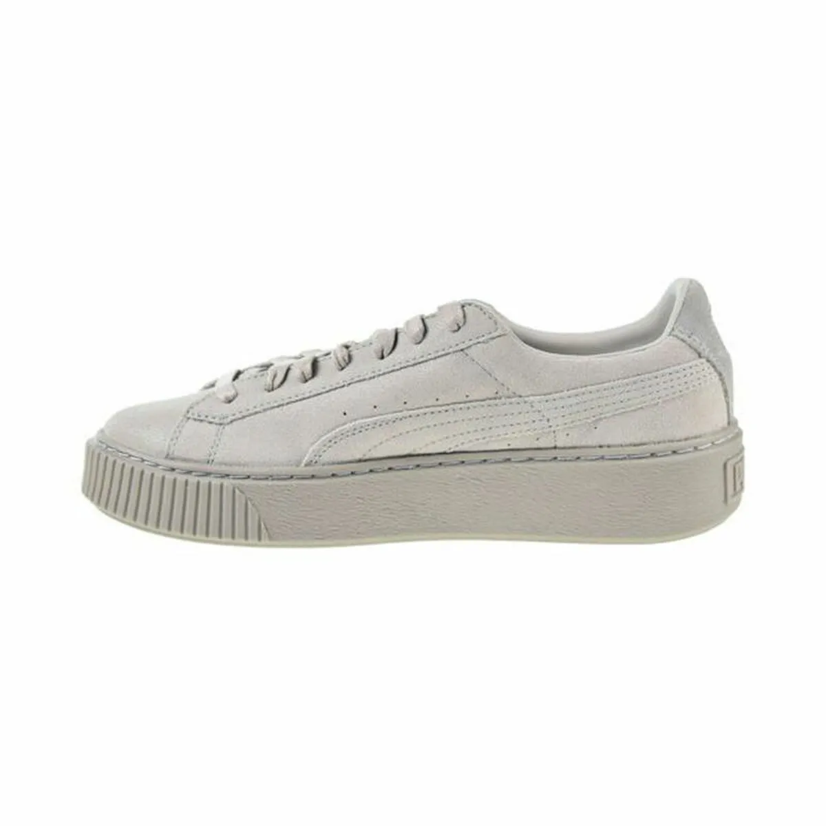 Sports Trainers for Women Puma Basket Platform Reset White