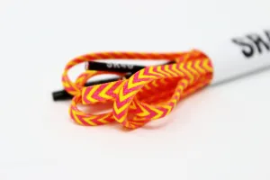 SR4U Laces Neon Yellow/Neon Pink Chevron Premium