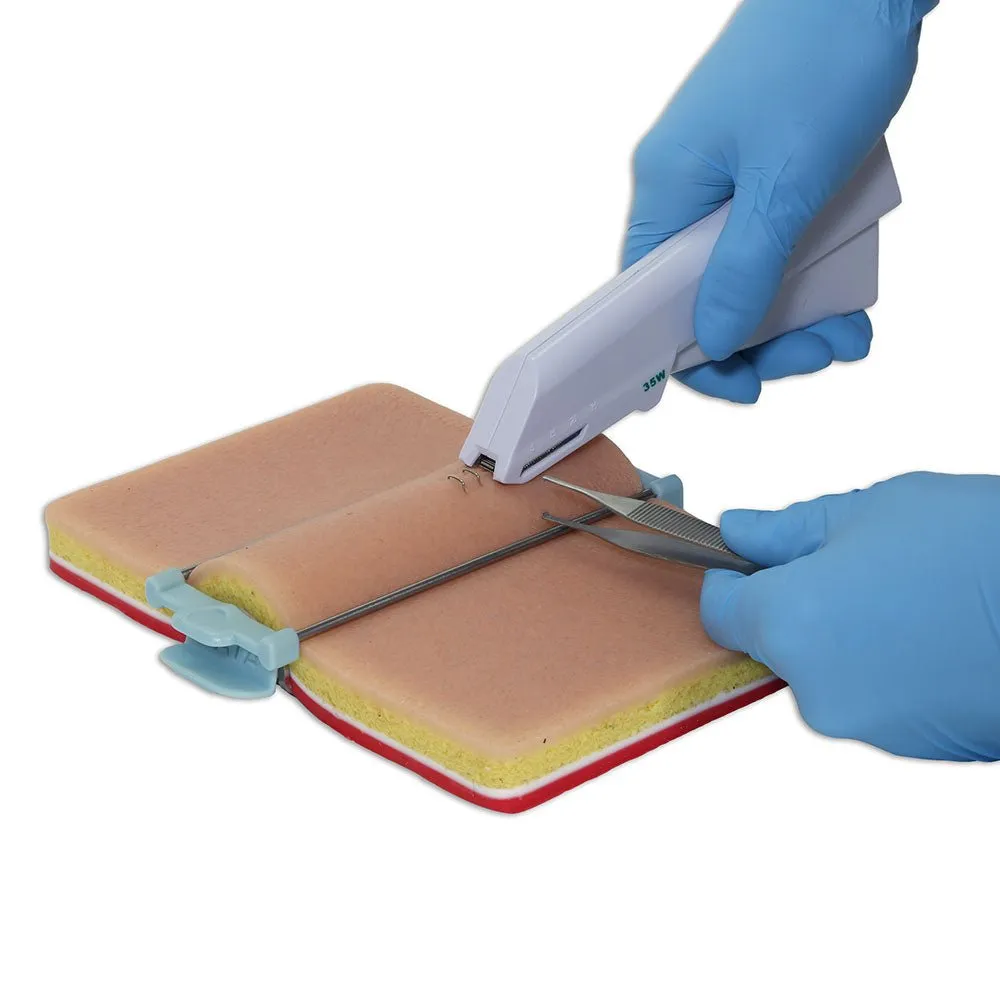 Suture Skills Trainer Pad with 5 Tissue Layers - Light Skin