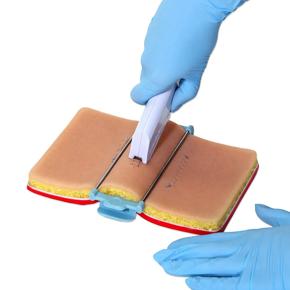 Suture Skills Trainer Pad with 5 Tissue Layers - Light Skin