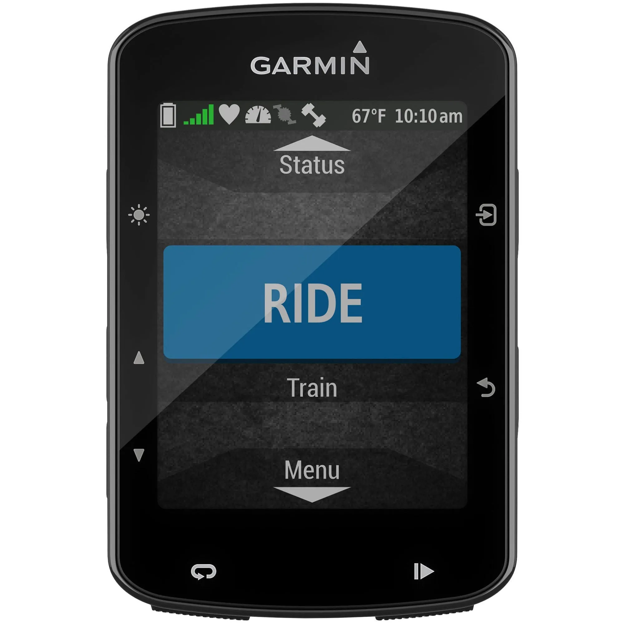 TACX FLUX S Smart Bike Trainer With Garmin Edge 520 Plus, HRM dual and Speed Cadence sensor 2