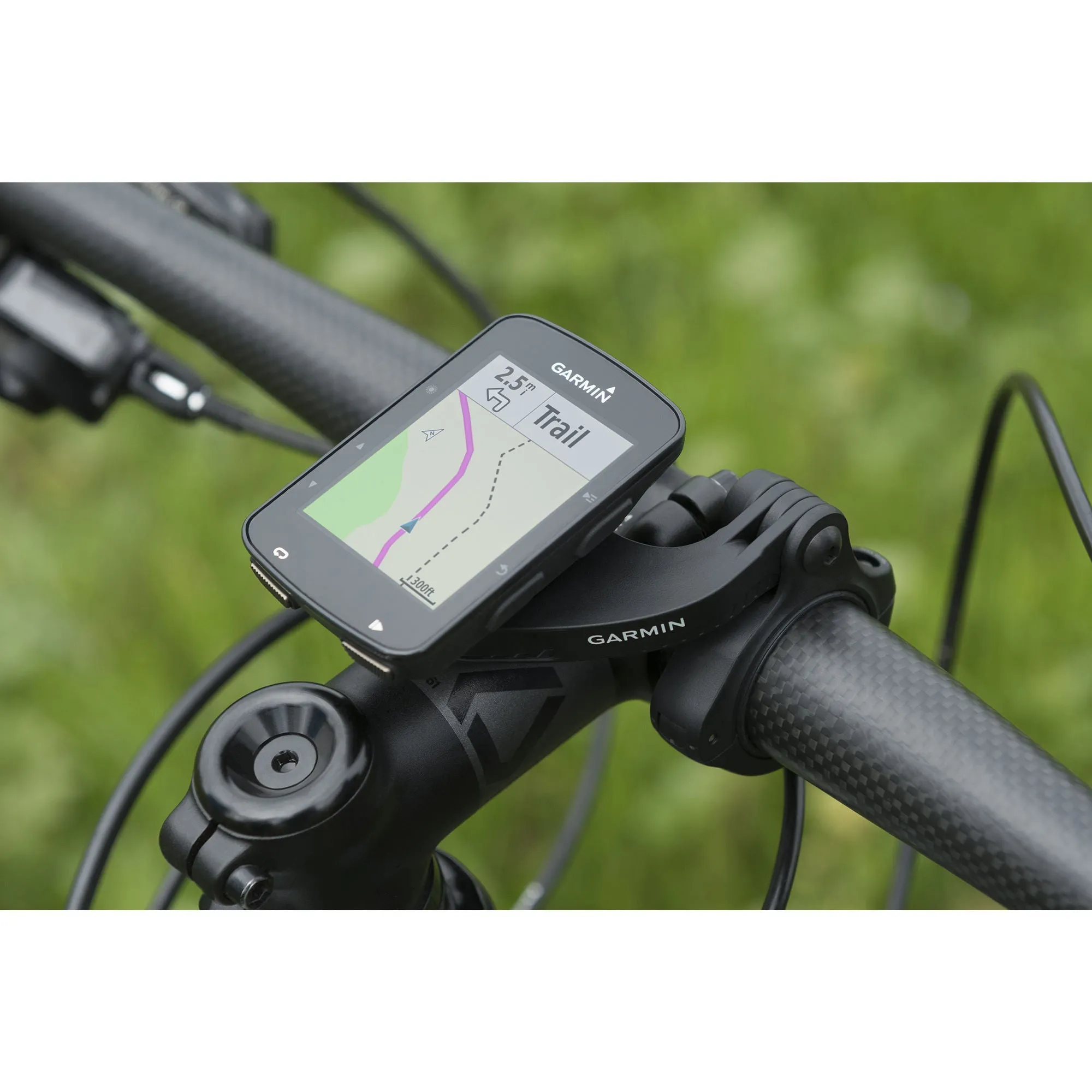 TACX FLUX S Smart Bike Trainer With Garmin Edge 520 Plus, HRM dual and Speed Cadence sensor 2