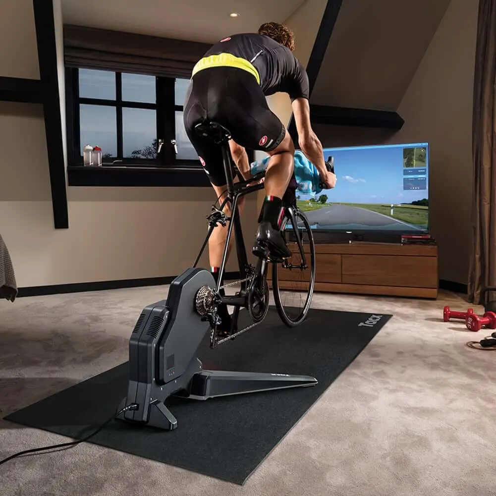 TACX FLUX S Smart Bike Trainer With Garmin Edge 520 Plus, HRM dual and Speed Cadence sensor 2