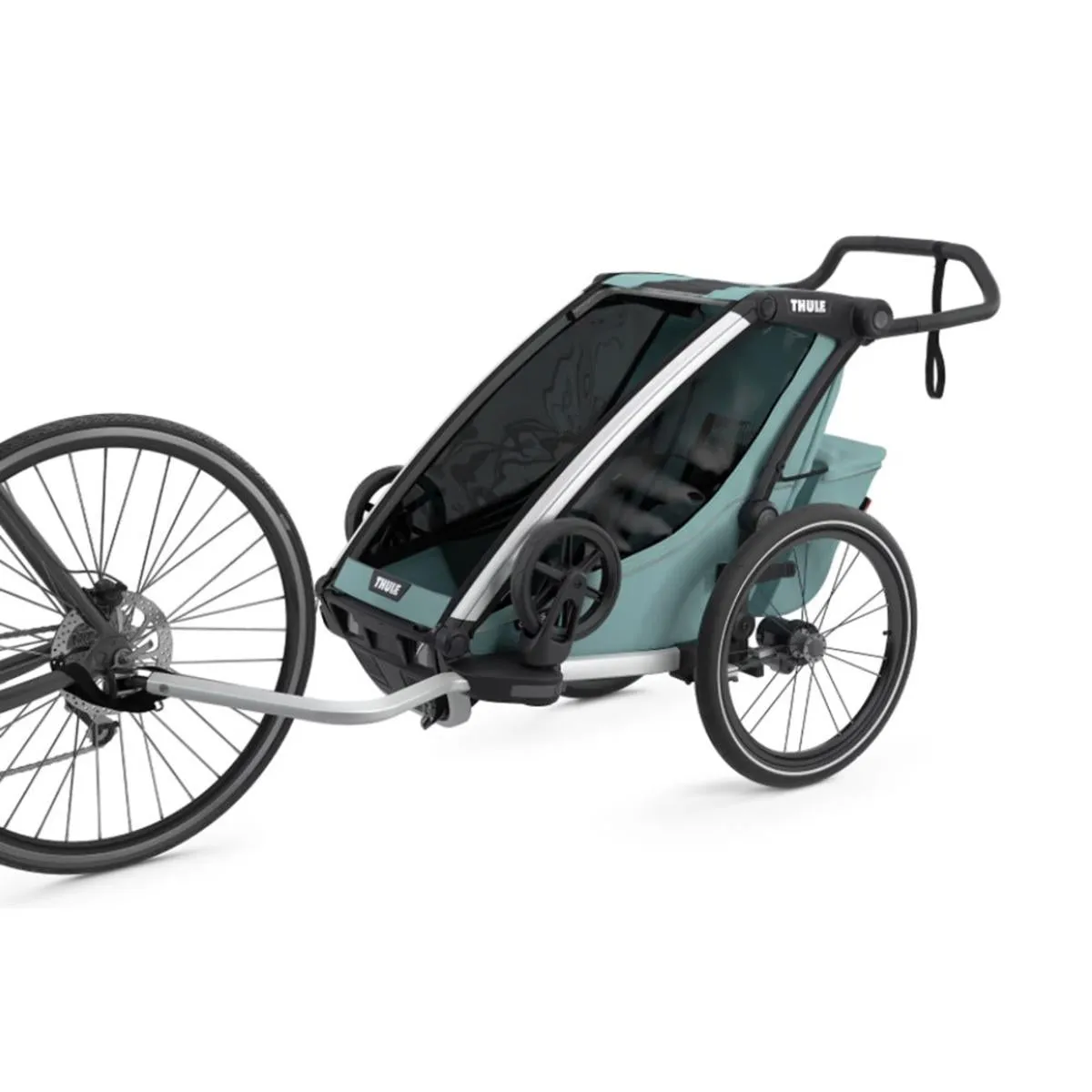 Thule Chariot Cross 1-Seat Multisport Bike Trailer - Alaska Blue