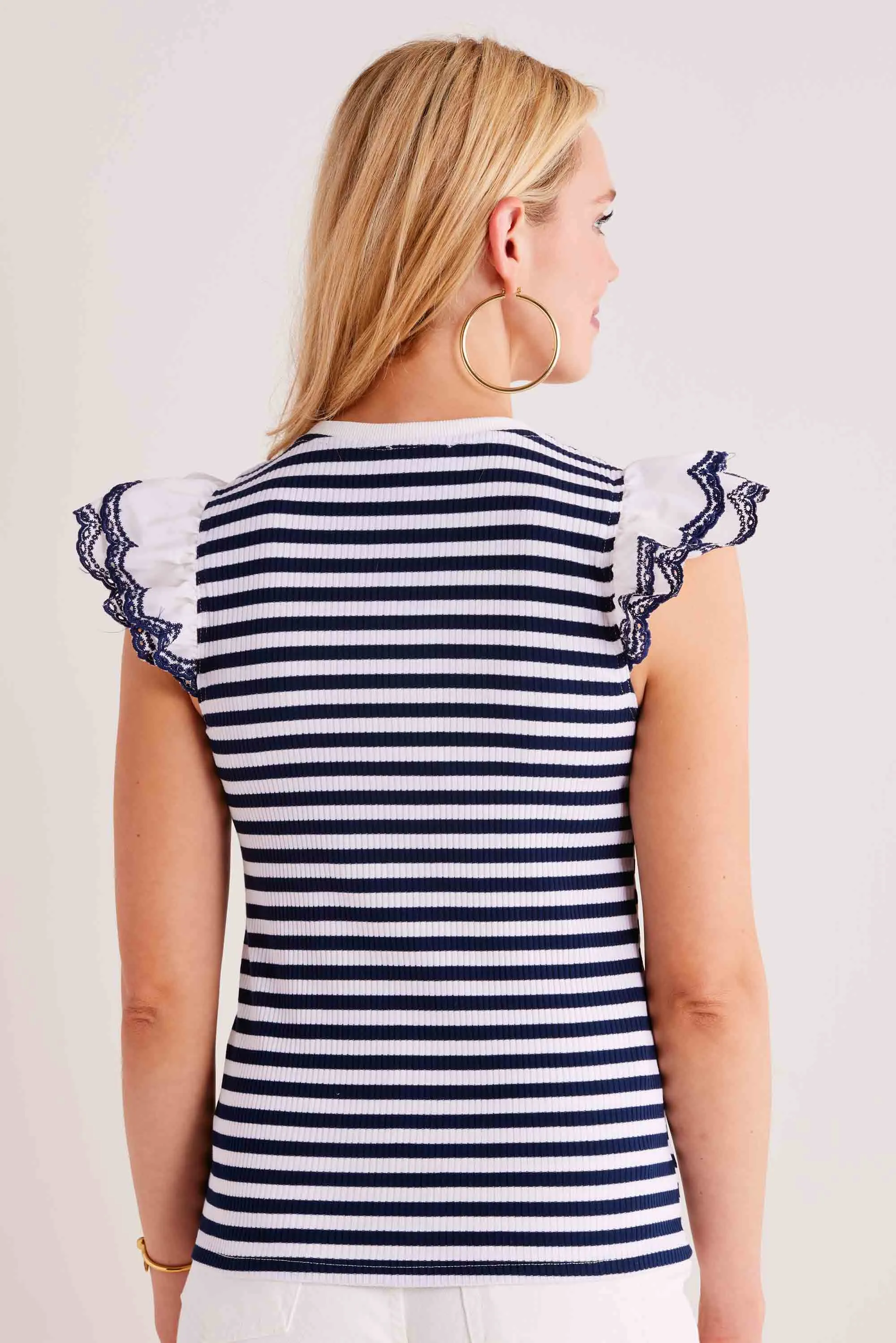 Toby Top- Navy