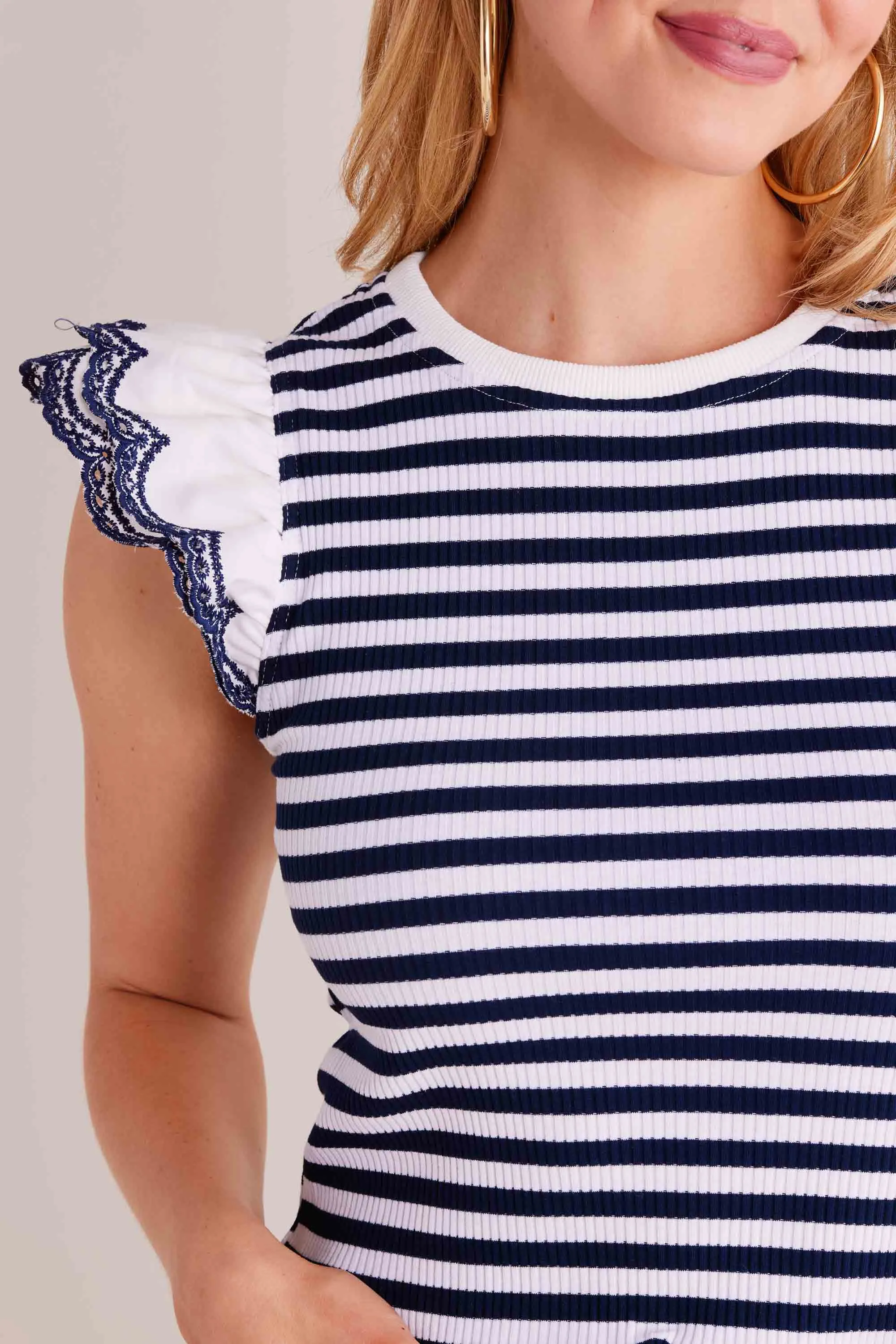 Toby Top- Navy