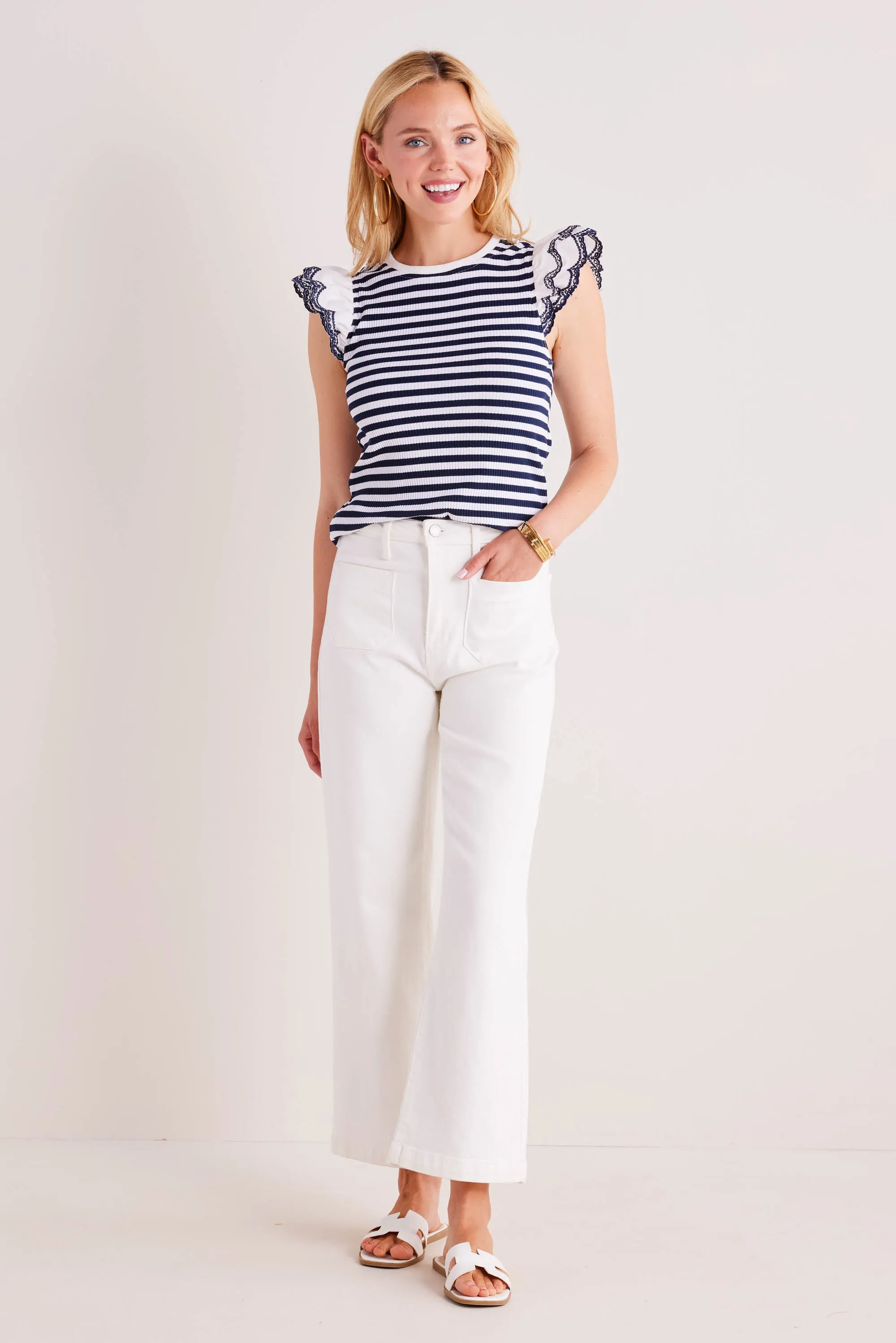 Toby Top- Navy