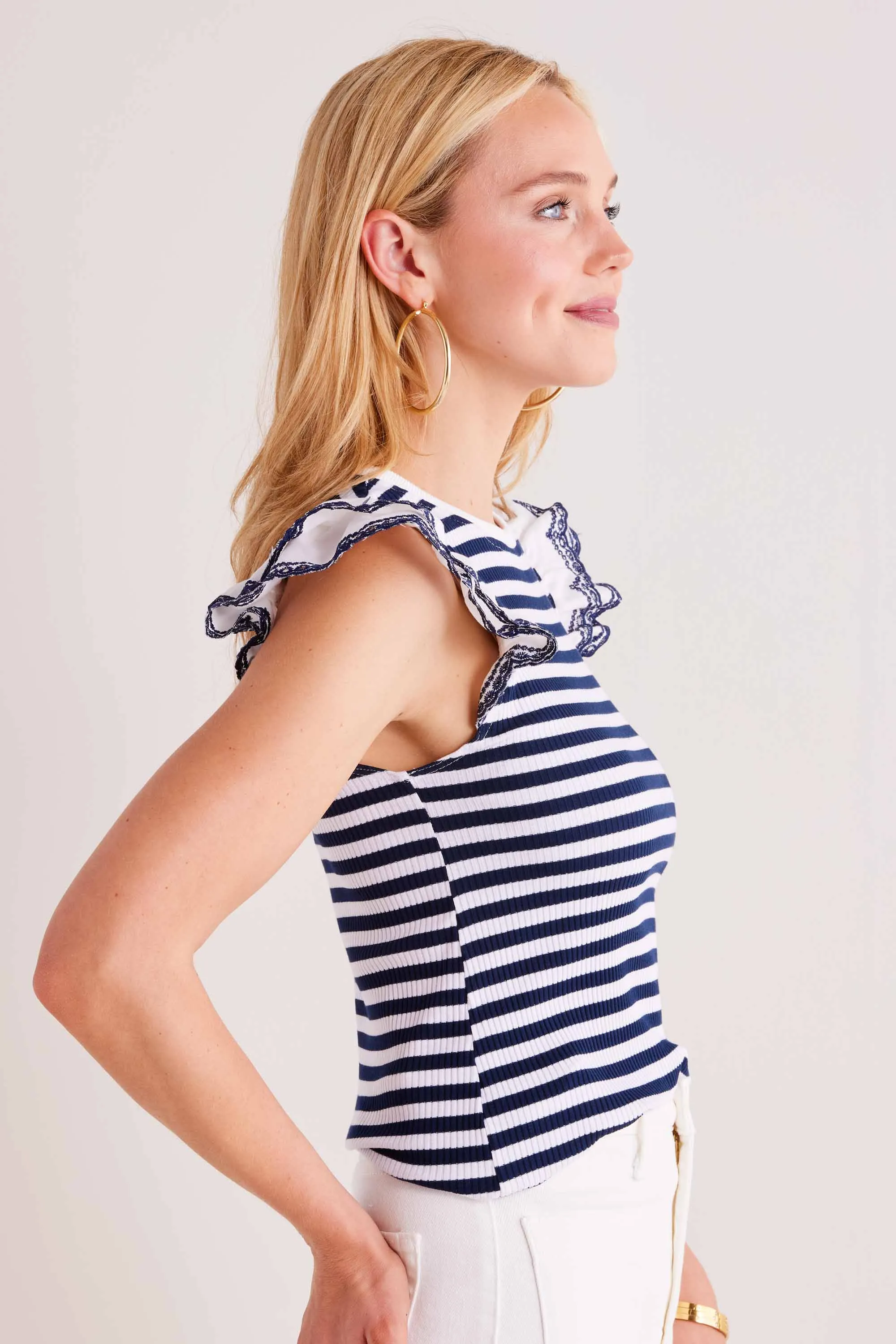 Toby Top- Navy