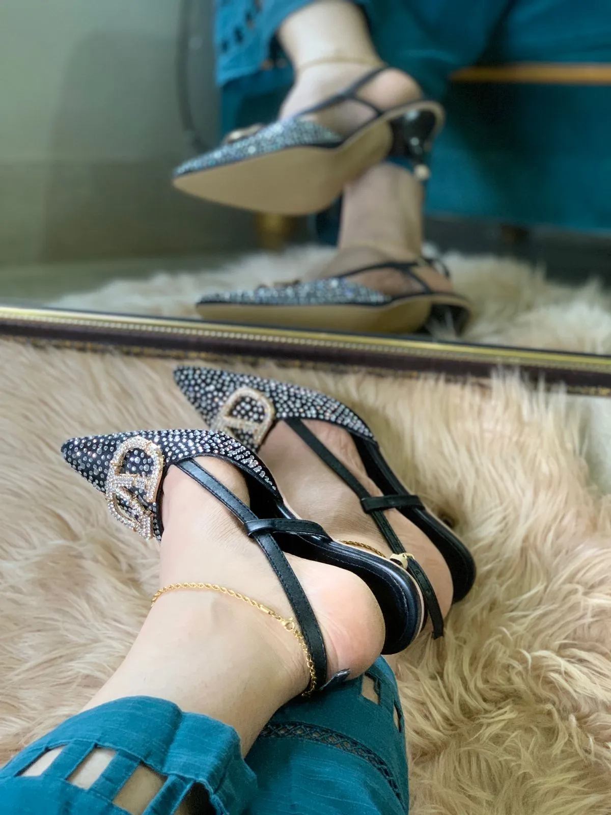 VALENTINO heel GREEN