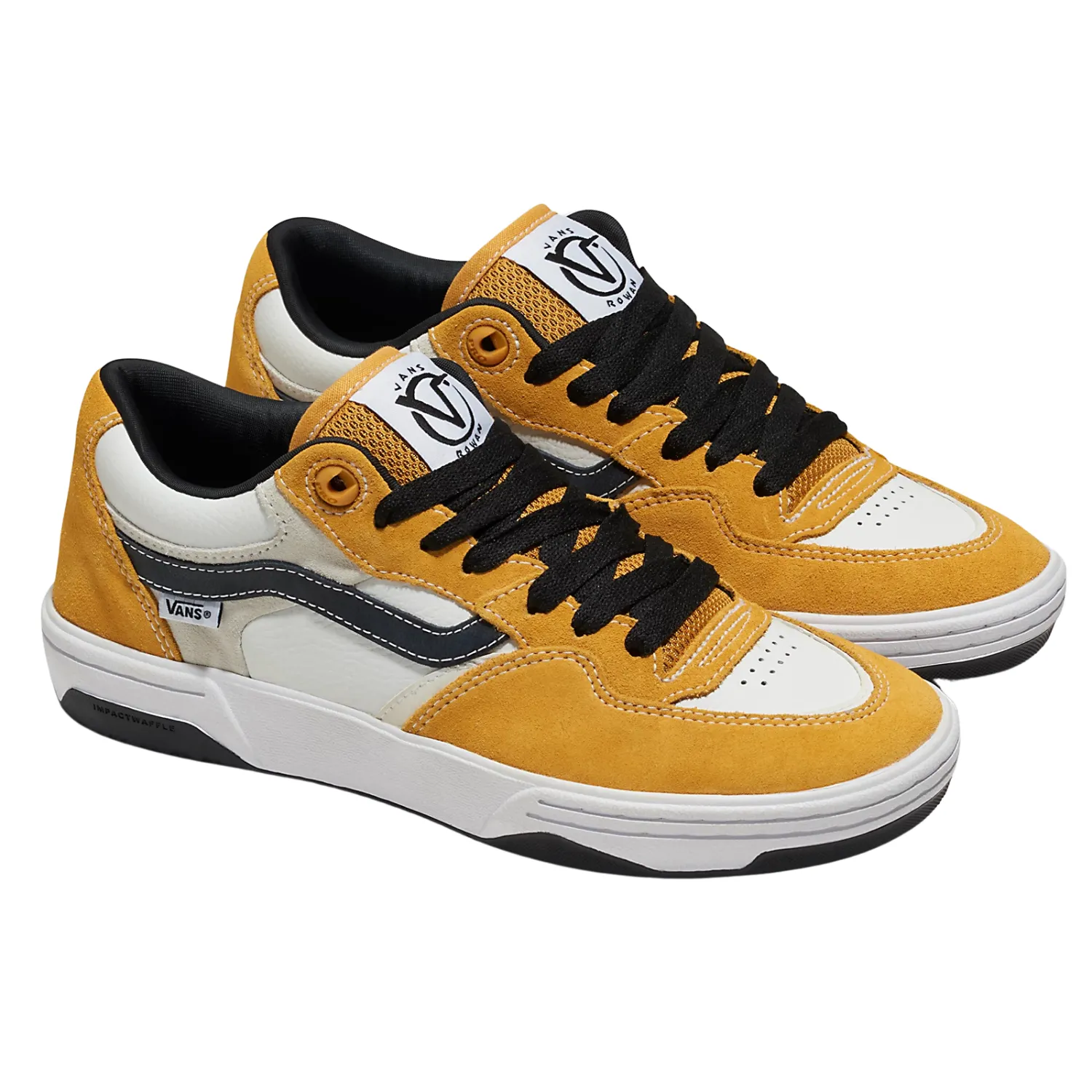 Vans Rowan 2 Shoes Black/Yellow/White