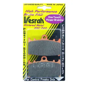 VD444JL Sintered Metal Disc Pads (4pcs set) Vesrah. Alt: AX35417 SD444