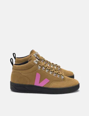 Veja Roraima Suede Trainers - Tent/Ultraviolet