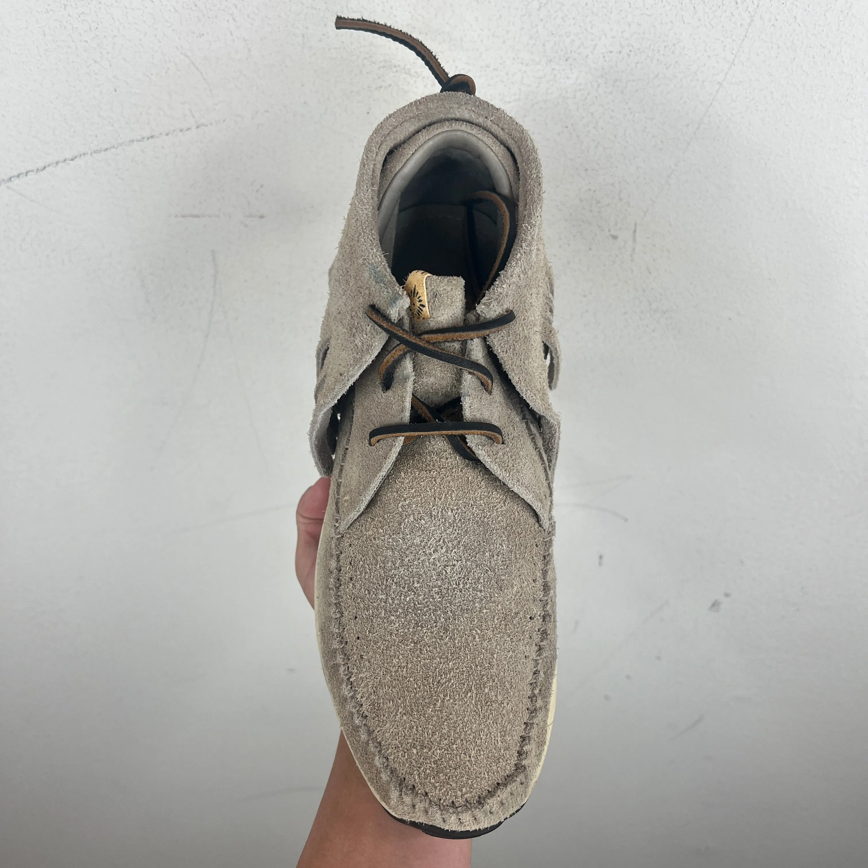 Visvim Grey Suede FBT Sneakers