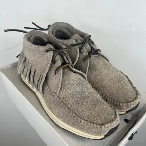 Visvim Grey Suede FBT Sneakers