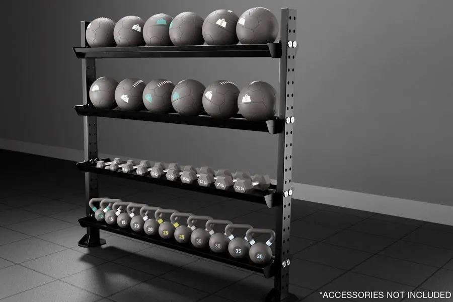 Warrior Multi-Purpose Free Weight Storage Racking Station