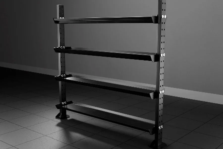 Warrior Multi-Purpose Free Weight Storage Racking Station