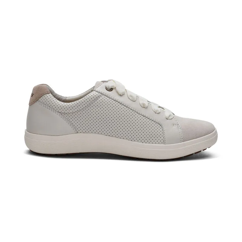 WOMEN'S AETREX COURTNEY SNEAKER | CHALK