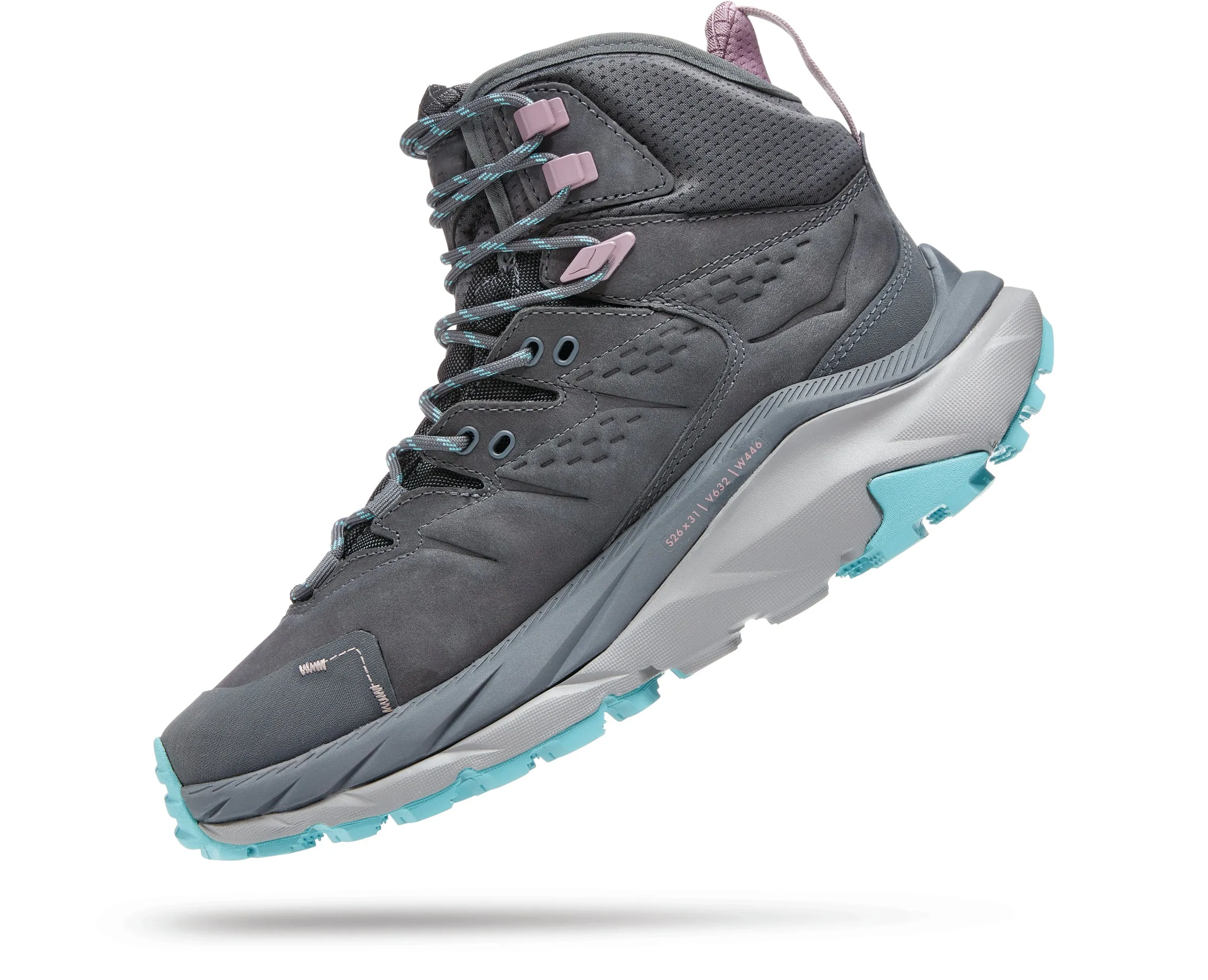 Women's Hoka Kaha 2 GTX Color: Castlerock / Coastal Shade