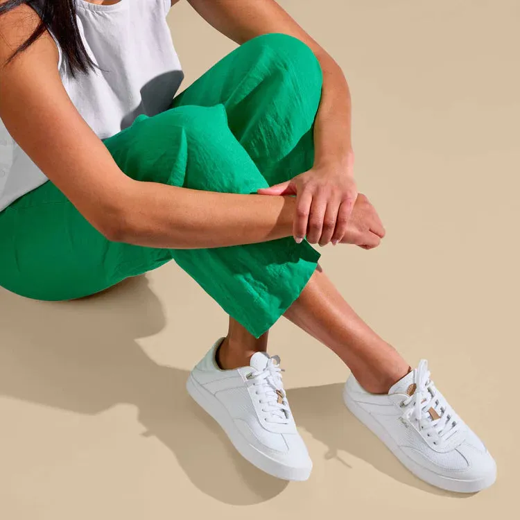 WOMEN'S OLUKAI KILEA SNEAKER | WHITE / WHITE