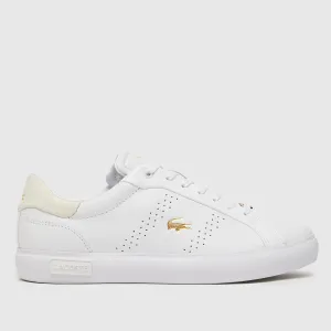 Womens Powercourt 1122 - White/Gold